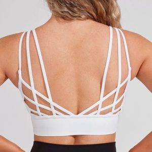 Monarch bra white